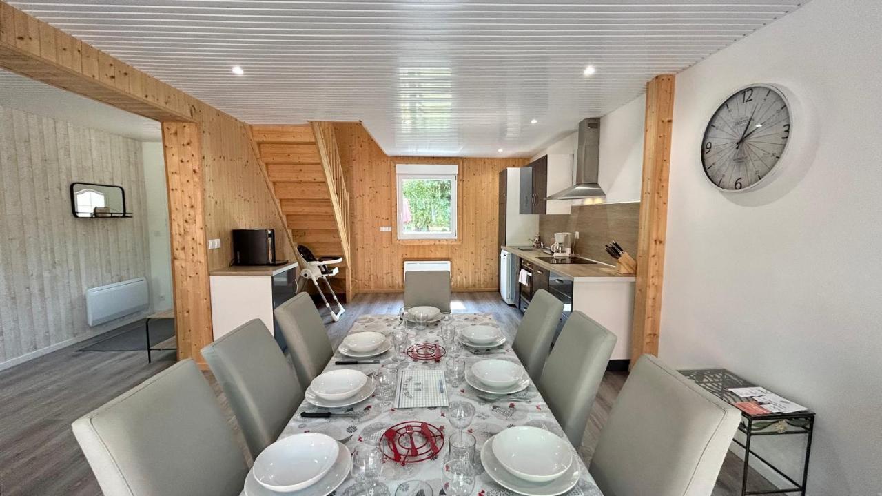 Chalet Avec Terrasse Sur Pilotis Vue Sur L'Etang Rue  Exterior foto